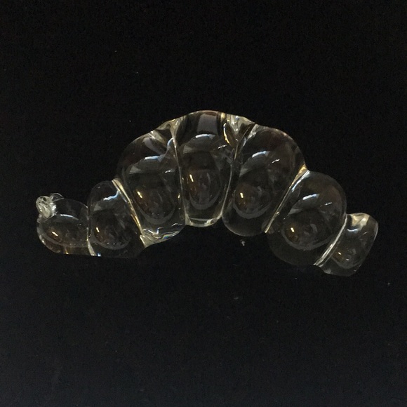 Art Glass caterpillar figurine paper weight - Picture 6 of 9